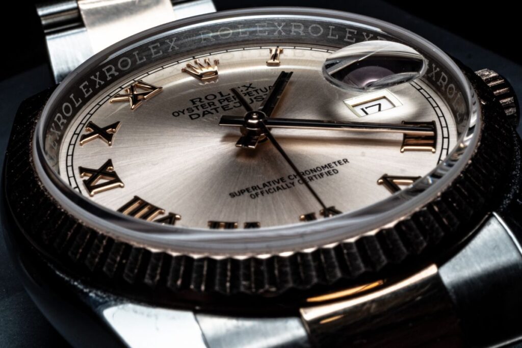 A vintage watch.