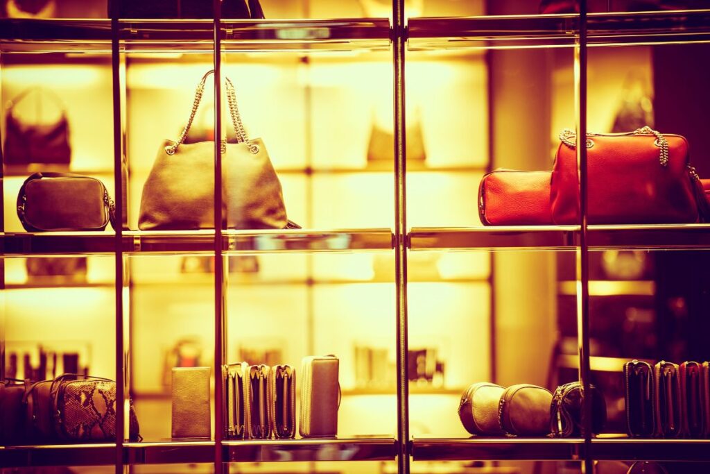 A boutique that sells the most expensive purse bags | Gold and Bags Pawn Shop