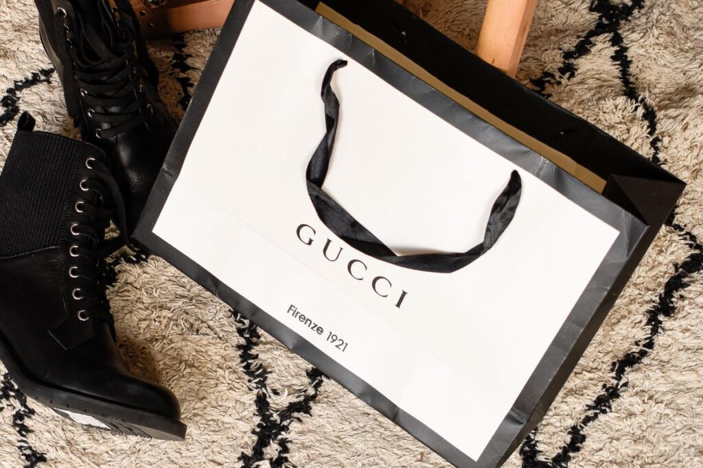 Someone bought a new design Gucci bag.